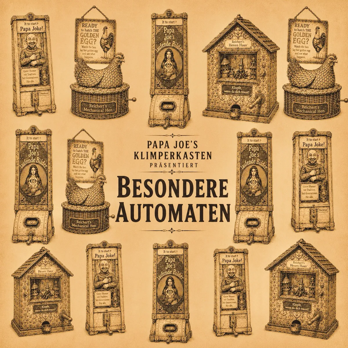 Besondere Automaten — Papa Joe's Klimperkasten