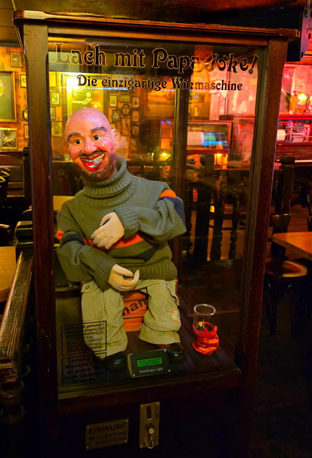 »Papa-Joke«-Maschine