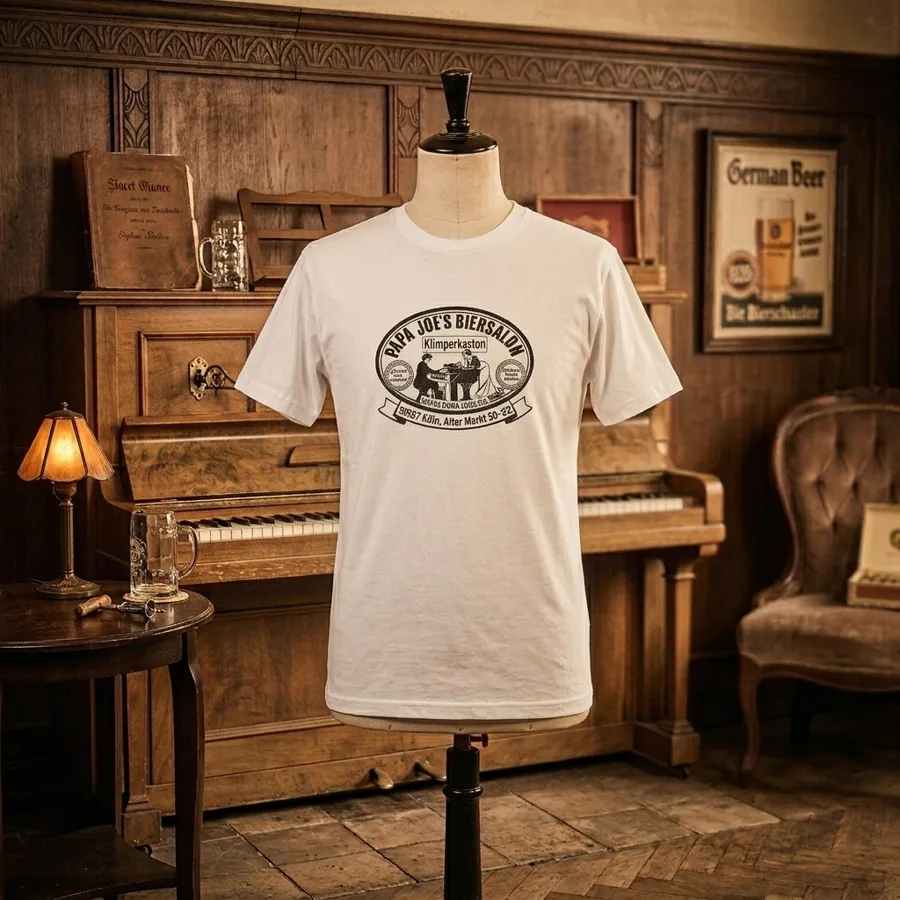 Papa Joe's T-Shirt, Weiß